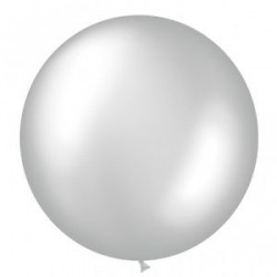 Ballon géant argenté 90 cm