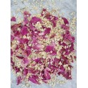 Confetti mariage Pétales séchées jasmin pivoine
