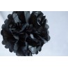 pompon noir 30cm