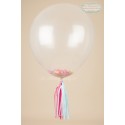 Ballon géant transparent 90 cm